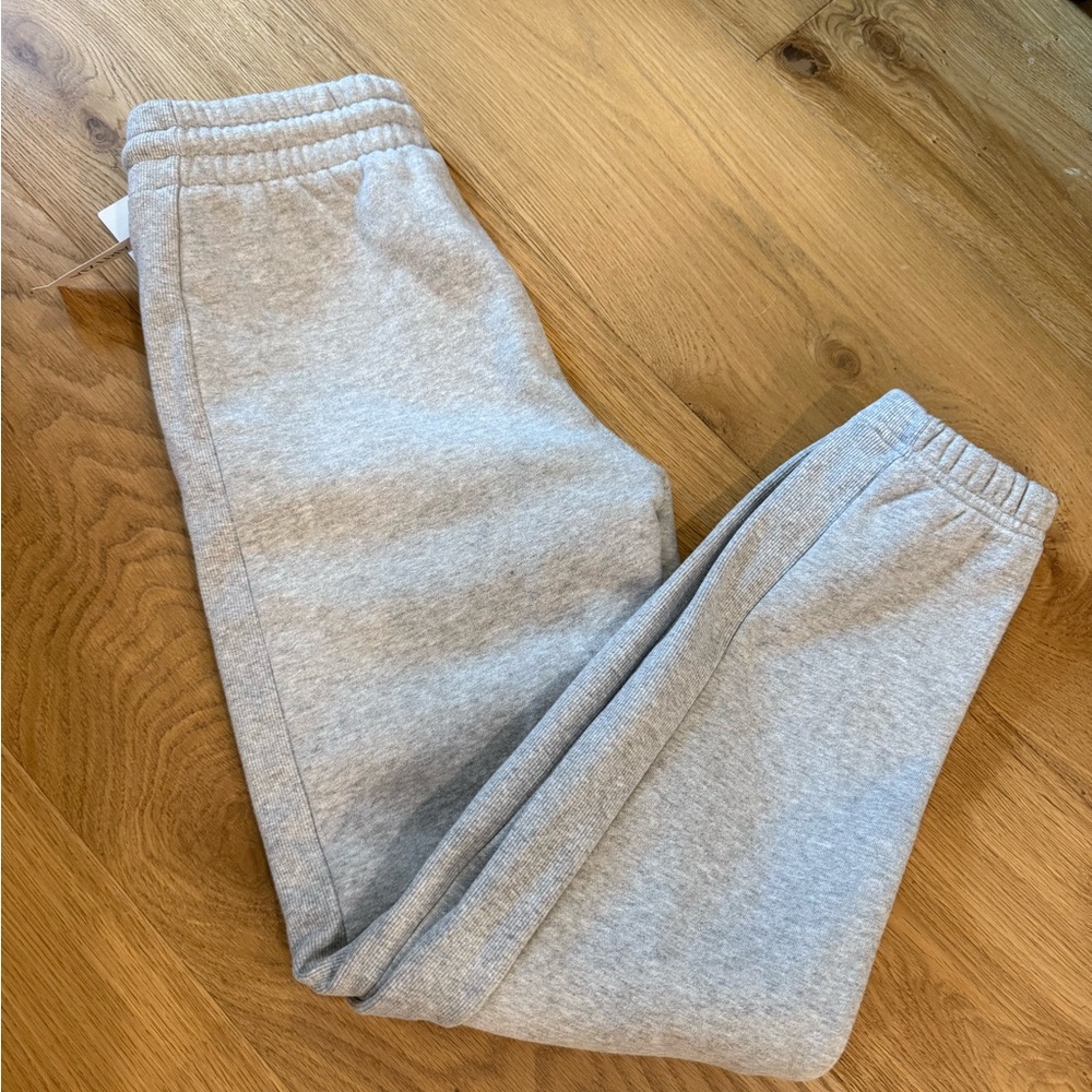BNWT Aritzia Cozy Fleece Joggers in Grey size XS